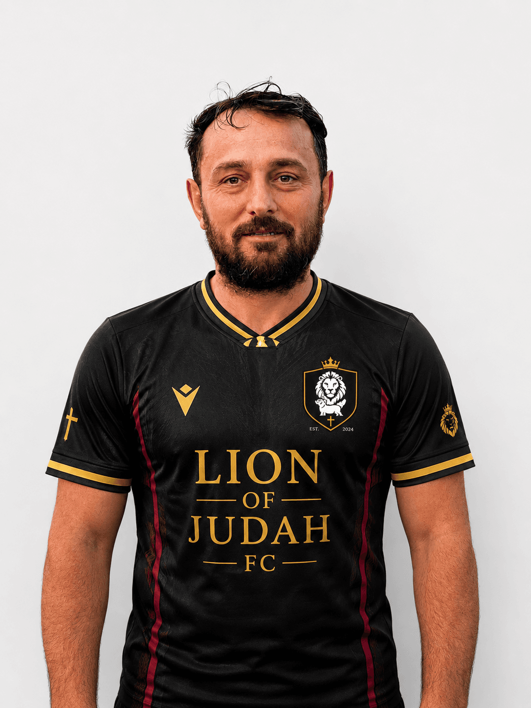 Karen, playing coach for Lion of Judah FC